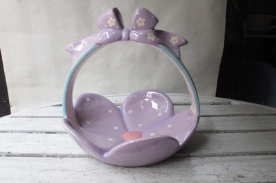 【陶瓷精致水果籃.果盤 家居裝飾擺件 商務(wù)禮品 送禮佳品批發(fā)7149】價(jià)格,廠家,圖片,陶瓷工藝品,福建省德化縣利源陶瓷-